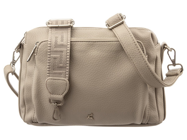 Prato S950-G LM Joyce Umhängetasche genarbtes PU grey