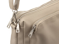 Prato S950-G LM Joyce Umhängetasche genarbtes PU grey