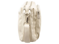 Prato S950-G LM Joyce Umhängetasche genarbtes PU white