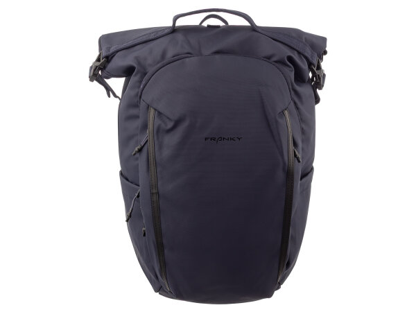 Franky RS110-B Freizeitrucksack Rolltoprucksack dark blue