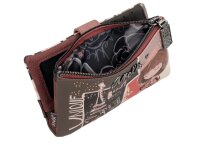 Anekke Mademoiselle Wallet RFID Geldbörse 41809-907-schwarz / braun