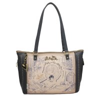 Anekke Studio Shoulderbag Schultertasche 41842-412-beige / braun