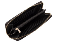 GUESS SWVG9910146 JANIE SLG LARGE ZIP AROUND black