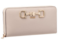 GUESS SWVG9910146 JANIE SLG LARGE ZIP AROUND stone