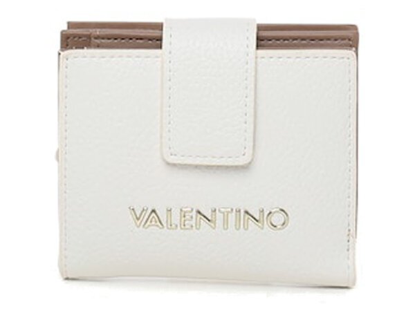 Valentino Bags VPS5A8215 Wallet ALEXIA Portmonnaie bianco/cuoio