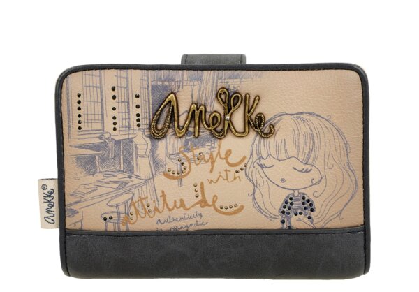 Anekke Studio RFID Wallet Geldbörse 41849-906-beige / braun