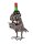 Mel-O-Design Flaschenhalter 6542 Eule Metall Weinflaschenhalter Deko Flaschenständer