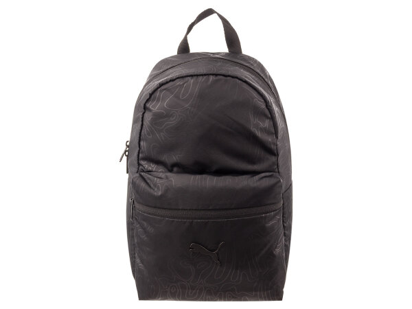 Puma Pop Small Backpack 12 Liter Rucksack 091334-01 Puma Black Grafiti AOP