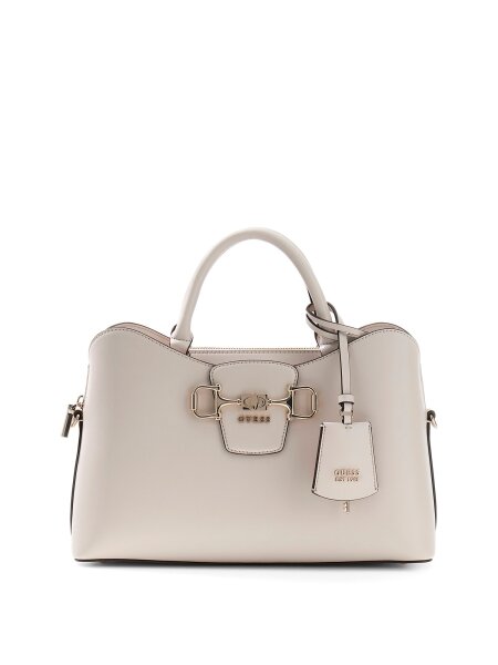 Guess HWVG9910060 JANIE GIRLFRIEND SAT Schultertasche Stone