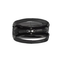 The Chesterfild Brand Lunera C481400 Grifftasche Wax Pull Up Leder schwarz