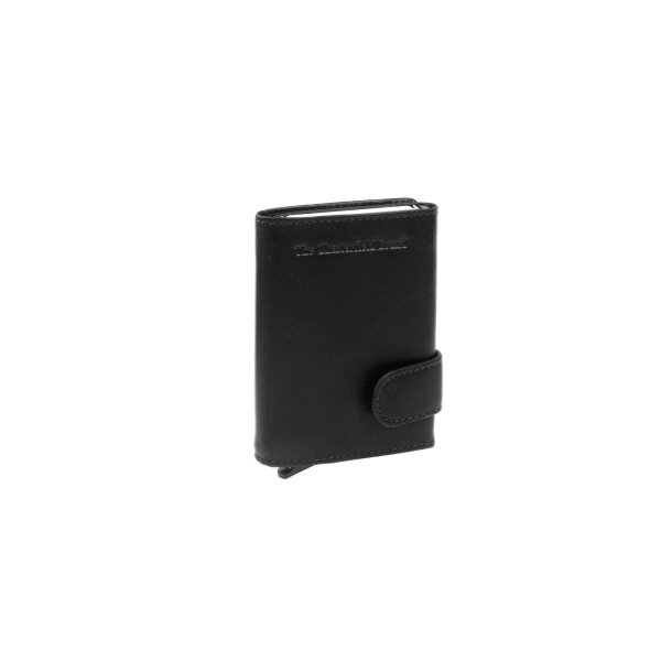 The Chesterfield Brand Wax Pull Up RFID Safe Leder Geldbörse Leicester C08.0382 Black
