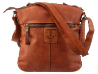 Harbour 2nd UP.13296 Aurora Urban Poets Leder Umhängetasche cognac