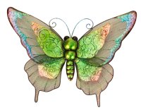 Mel-O-Design 3091 Metall Schmetterling Wanddeko Deko...