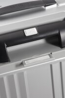 Samsonite Lite-Box Alu Spinner 55 cm mit TSA-Zahlenschloss 1004 aluminium