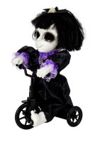 Mel-O-Design 2171 Halloween-Horrorpuppe auf Fahrrad mit...
