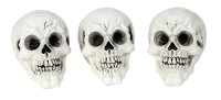Mel-O-Design 2169 3er Set Halloween-Totenköpfen