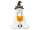 Mel-O-Design 1689 Halloween-Katze mit Leuchtaugen