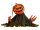 Mel-O-Design 2191 Halloween-Horror-Kürbis-Mann mit Sound, LED & Bewegung