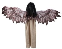 Mel-O-Design 2180 Halloween-Horrorengel zum Hängen mit Sound, LED & Bewegung