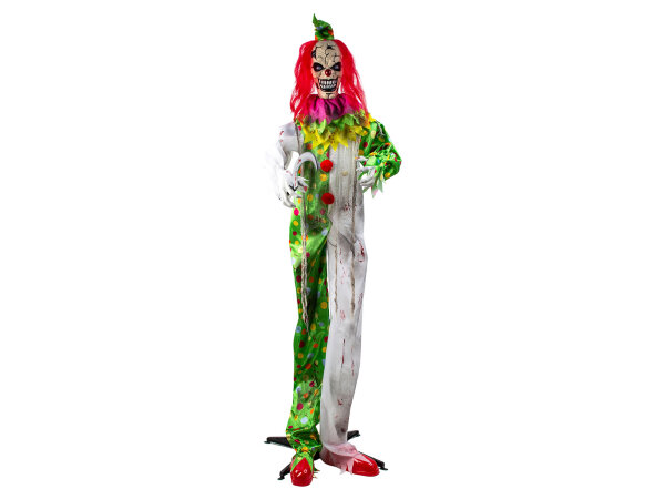 Mel-O-Design 2189 Halloween-Horror-Clown mit Sound,LED & Bewegung