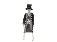 Mel-O-Design 2167 Halloween Skelett Mann & Frau – Gruselige Hängedeko im 2er Set