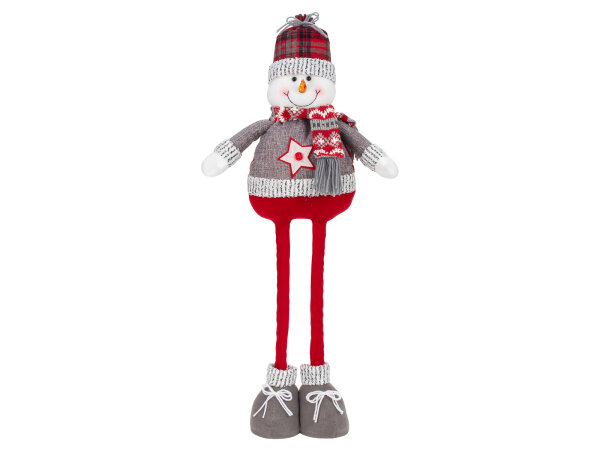 Mel-O-Design 4960 XXL Schneemann aus Filz mit Teleskopbeinen