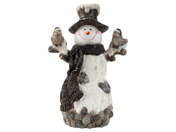 Mel-O-Design 7872 Schneemann mit Bibelchen und Glitzer