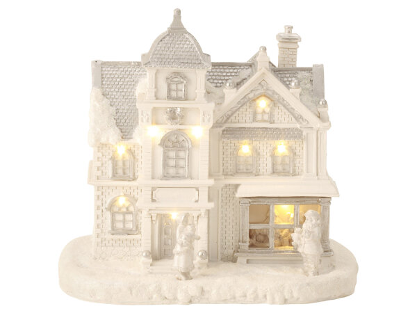 Mel-O-Design 7934 Winterhaus mit LED