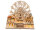 Mel-O-Design 6949 Holzdeko mit Karusell mit LED Licht + Bewegung