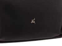 Prato S048-C Umhängetasche Crossbody Bag mit Reißverschluss & Innenfächern black