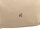Prato S048-C Umhängetasche Crossbody Bag mit Reißverschluss & Innenfächern light beige