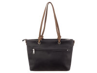 Prato S049-LC Umhängetasche Shopper vielseitig einsetzbar black