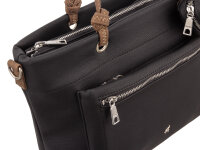 Prato S049-LC Umhängetasche Shopper vielseitig einsetzbar black