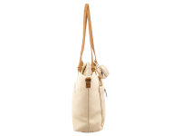 Prato S049-LC Umhängetasche Shopper vielseitig einsetzbar light beige
