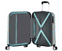 American Tourister Wavebreaker Disney Spinner 55 cm mit TSA-Zahlenschloss Minnie Pastel Dots