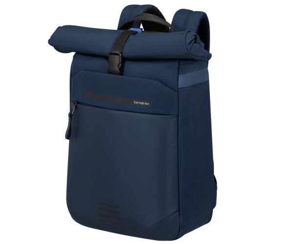 Samsonite Moderny Rolltop Backpack 15,6" Laptoprucksack blue