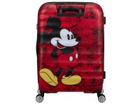 American Tourister Wavebreaker Disney Spinner 67 cm mit TSA-Zahlenschloss Mickey Comics Red