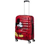 American Tourister Wavebreaker Disney Spinner 67 cm mit TSA-Zahlenschloss Mickey Comics Red