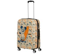 American Tourister Wavebreaker Disney Spinner 67 cm mit TSA-Zahlenschloss Mickey Super Surfer
