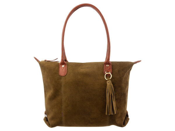 Harbour 2nd VM.15119 Totebag style vm Sofia L Damen Shopper olive