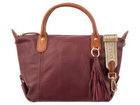 VM.15108 Totebag style vm Lucia M Damen Shopper bordeaux