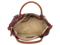 VM.15108 Totebag style vm Lucia M Damen Shopper bordeaux