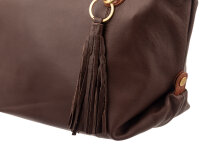 VM.15108 Totebag style vm Lucia M Damen Shopper brown