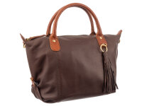 VM.15108 Totebag style vm Lucia M Damen Shopper brown