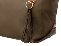 VM.15108 Totebag style vm Lucia M Damen Shopper olive