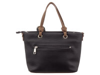 Prato S049-SC Umhängetasche Shopper vielseitig einsetzbar black