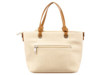 Prato S049-SC Umhängetasche Shopper vielseitig einsetzbar light beige