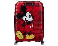 American Tourister Wavebreaker Disney Spinner 77 cm mit TSA-Zahlenschloss Mickey Comics Red