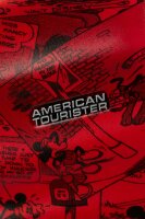 American Tourister Wavebreaker Disney Spinner 77 cm mit TSA-Zahlenschloss Mickey Comics Red