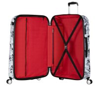 American Tourister Wavebreaker Disney Spinner 77 cm mit TSA-Zahlenschloss Minnie Comics White